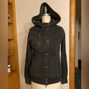 Fox Racing Sasquatch Super Soft Faux Fur  Lining Zip Hoody High Neck Storm Flap